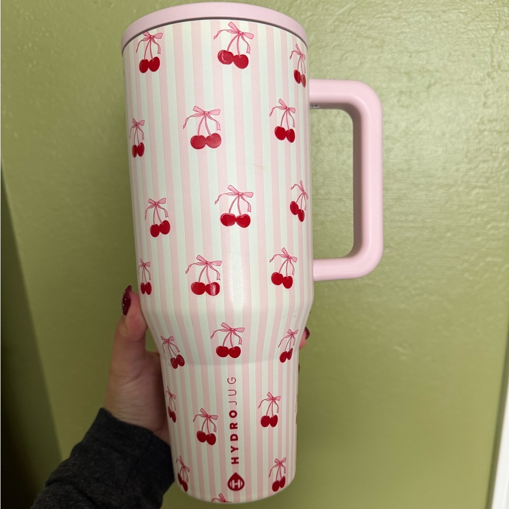HydroJug Sweet Cherry Pink Tumbler